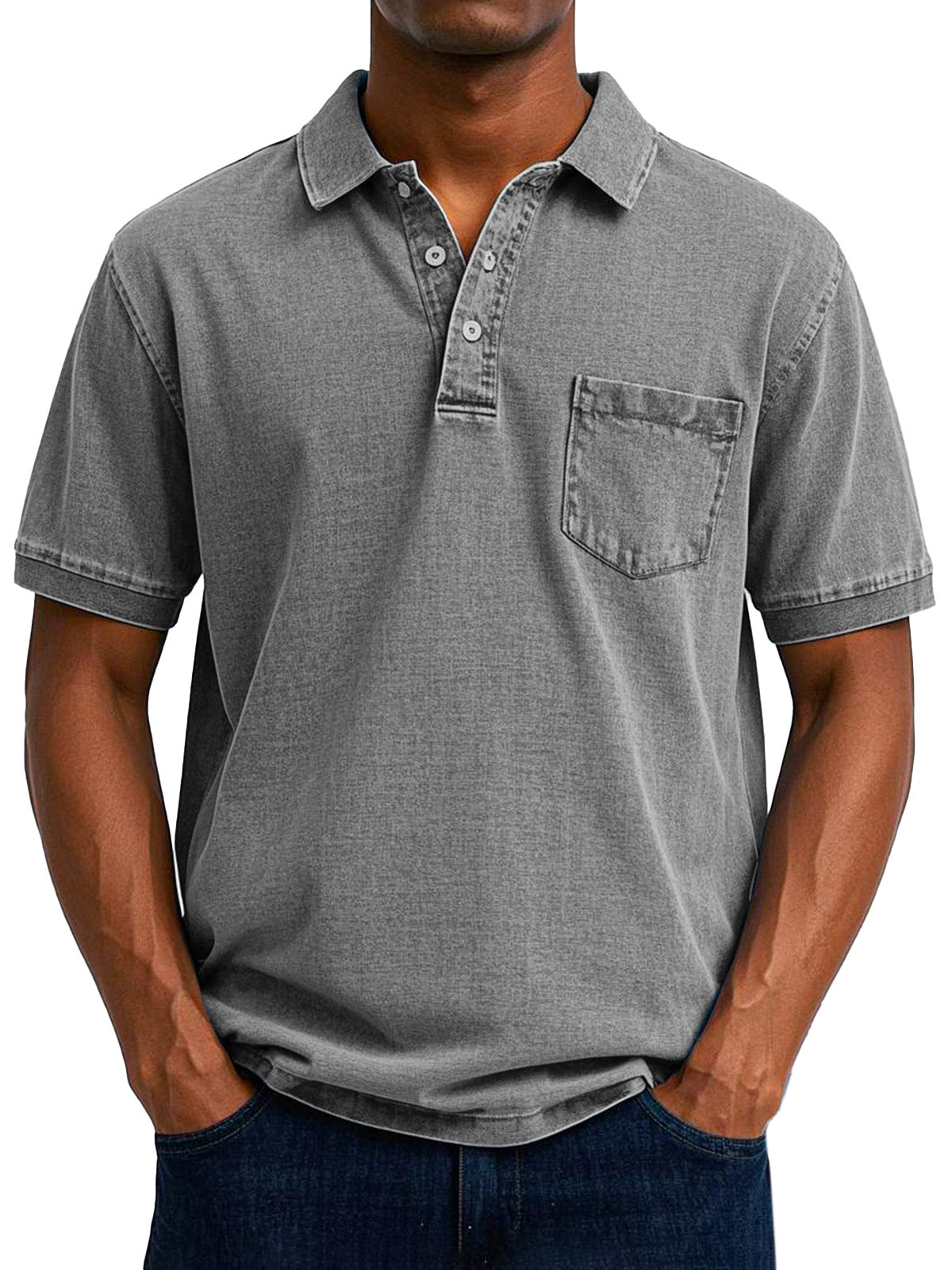 Renkson™  - Chemise Polo Vintage Décontractée pour Homme