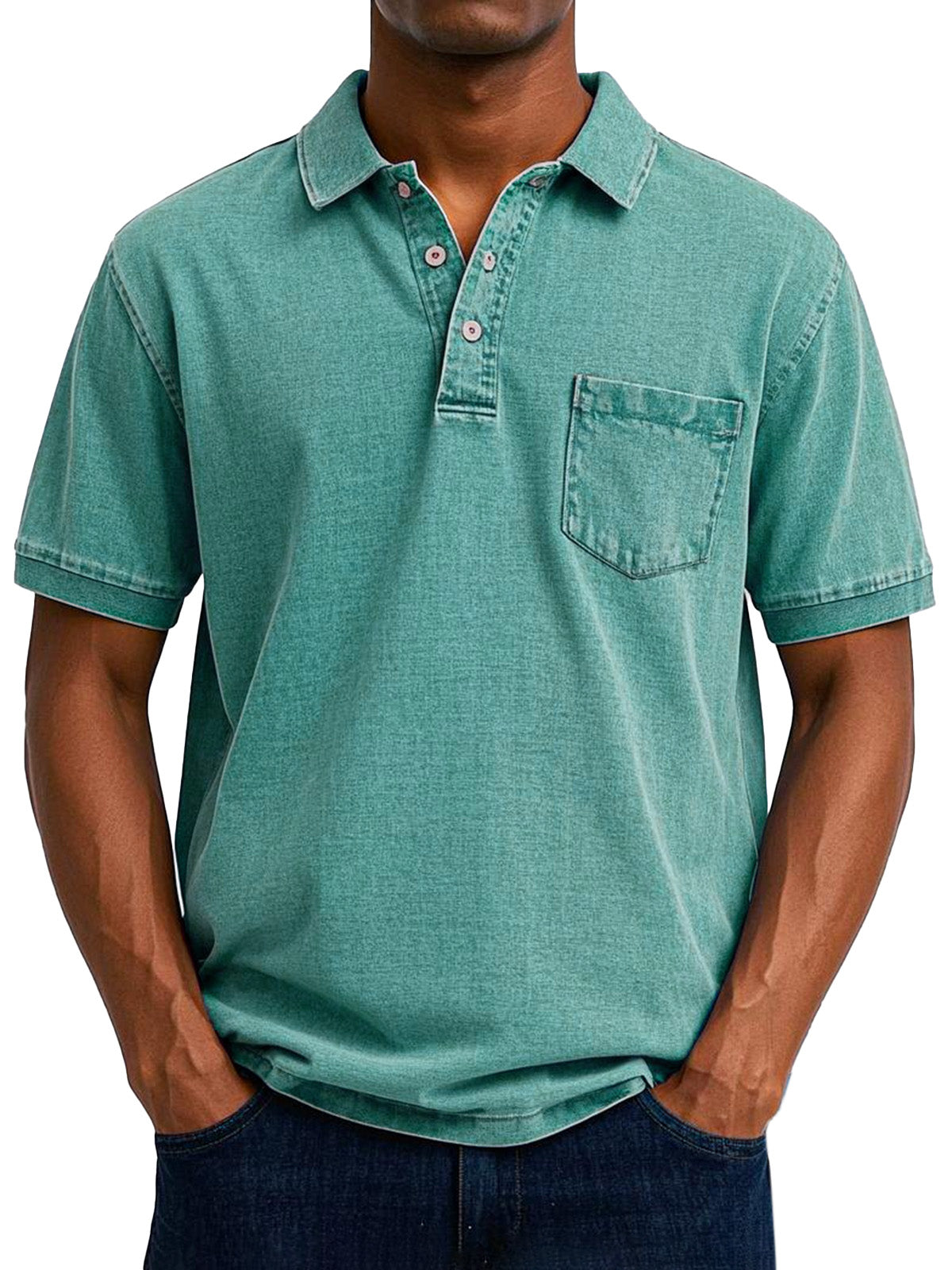 Renkson™  - Chemise Polo Vintage Décontractée pour Homme