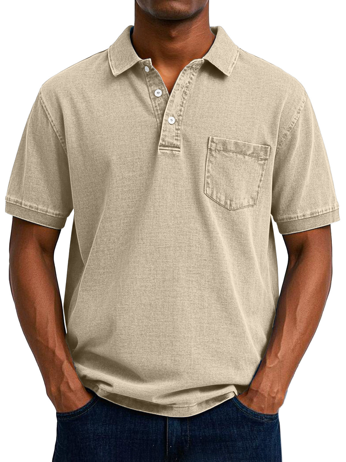 Renkson™  - Chemise Polo Vintage Décontractée pour Homme