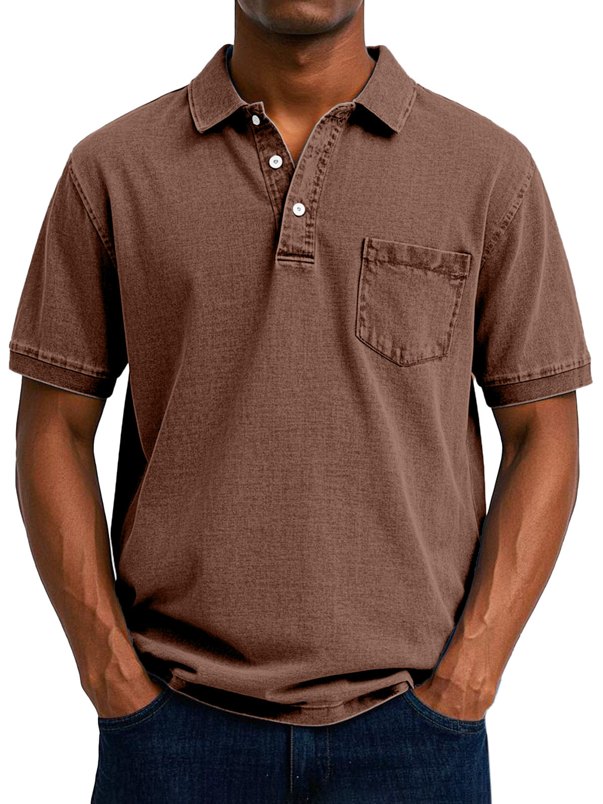 Renkson™  - Chemise Polo Vintage Décontractée pour Homme