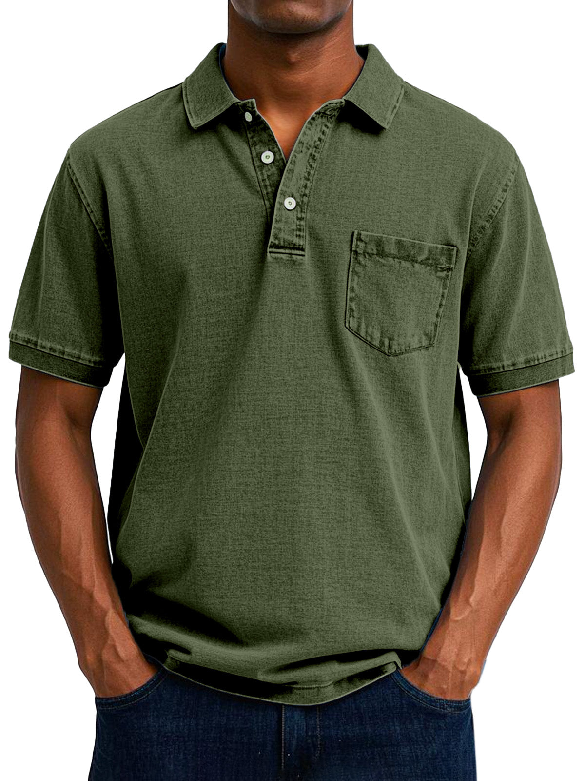 Renkson™  - Chemise Polo Vintage Décontractée pour Homme