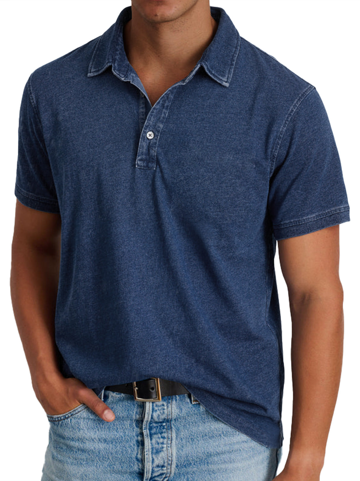 Renkson™ - Polo avec collier pour hommes