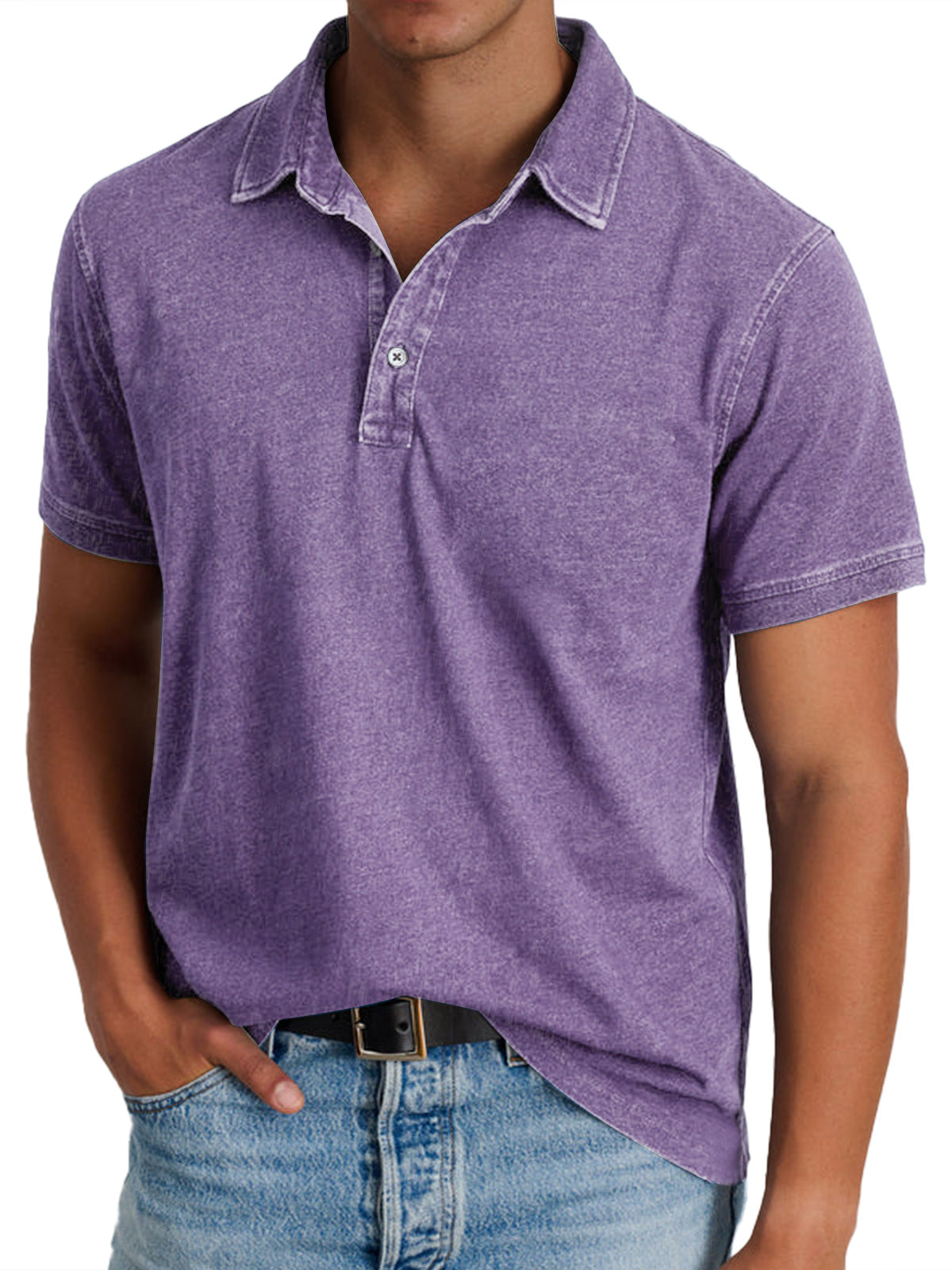 Renkson™ - Polo avec collier pour hommes