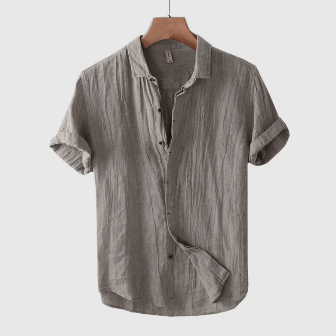 Renkson™ | Chemise élégante à manches courtes avec boutons