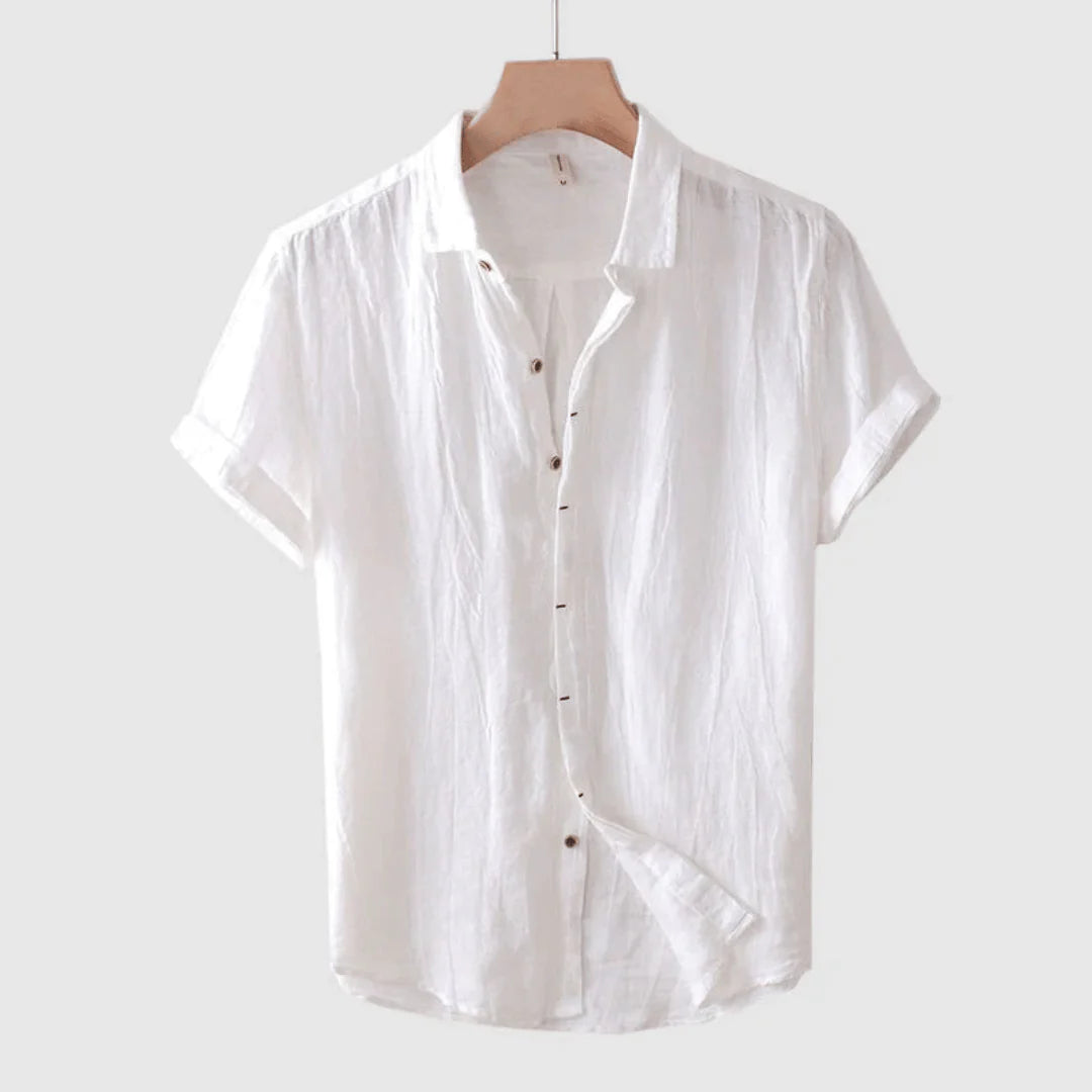 Renkson™ | Chemise élégante à manches courtes avec boutons