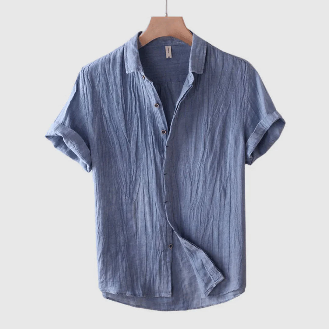 Renkson™ | Chemise élégante à manches courtes avec boutons